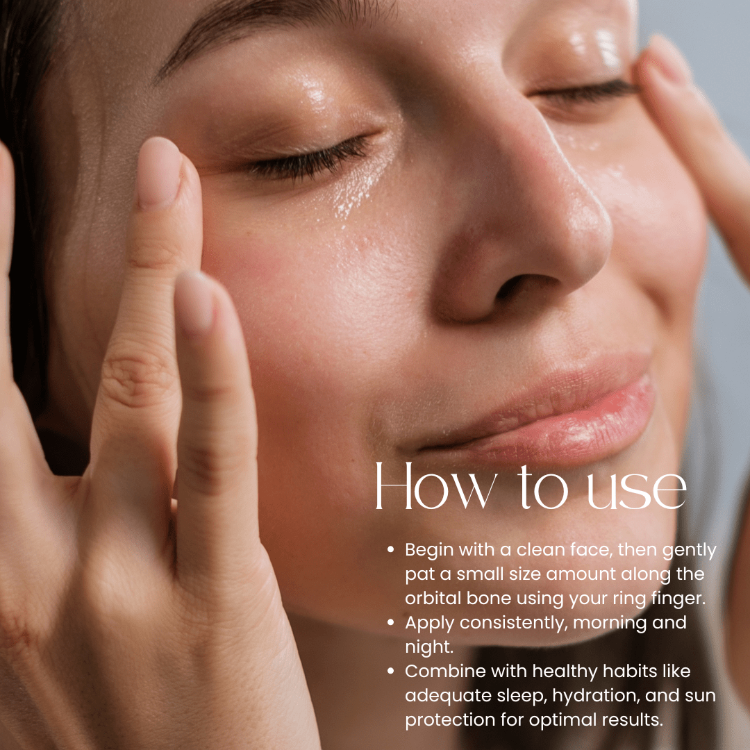 Helps to reduce under eye dark circles and puffiness - Under Eye Cream - Anahiherbs