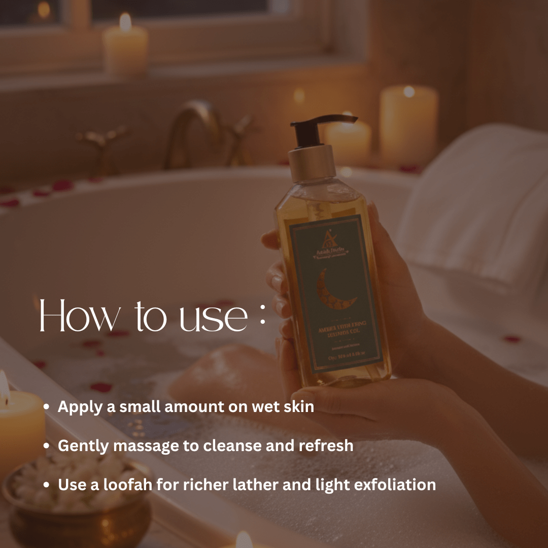 Amber Hydrating Shower Gel - Anahiherbs