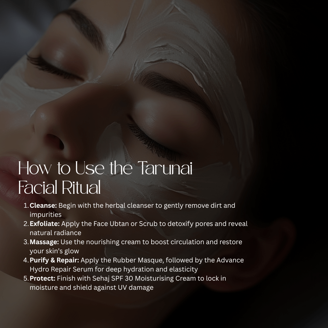 Anahi Herbs Tarunai – Naturally Luxurious Facial Ritual - Anahiherbs