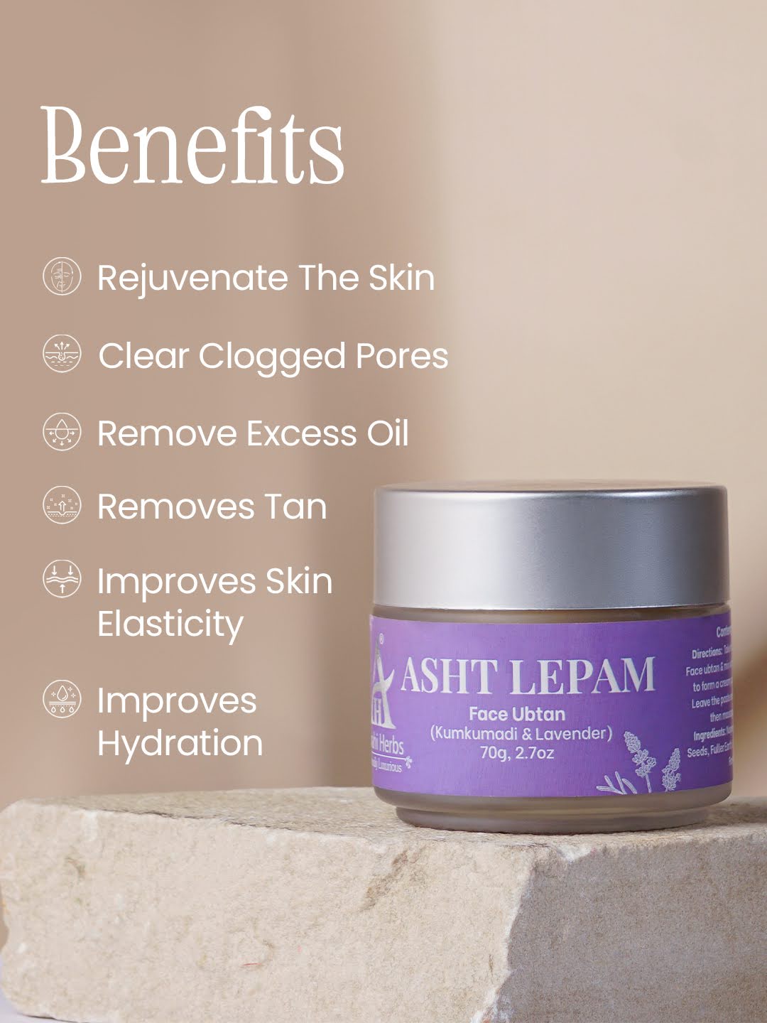 Asht Lepam Face Ubtan - Anahiherbs