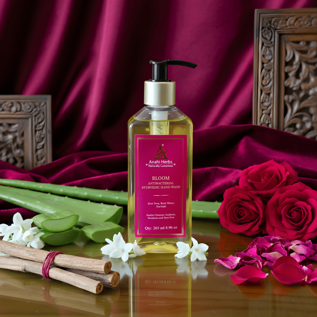 BLOOM Antibacterial Ayurvedic Hand Wash - Anahiherbs