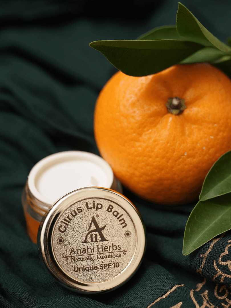 Citrus Lip Balm - Unique SPF 10 - Anahiherbs