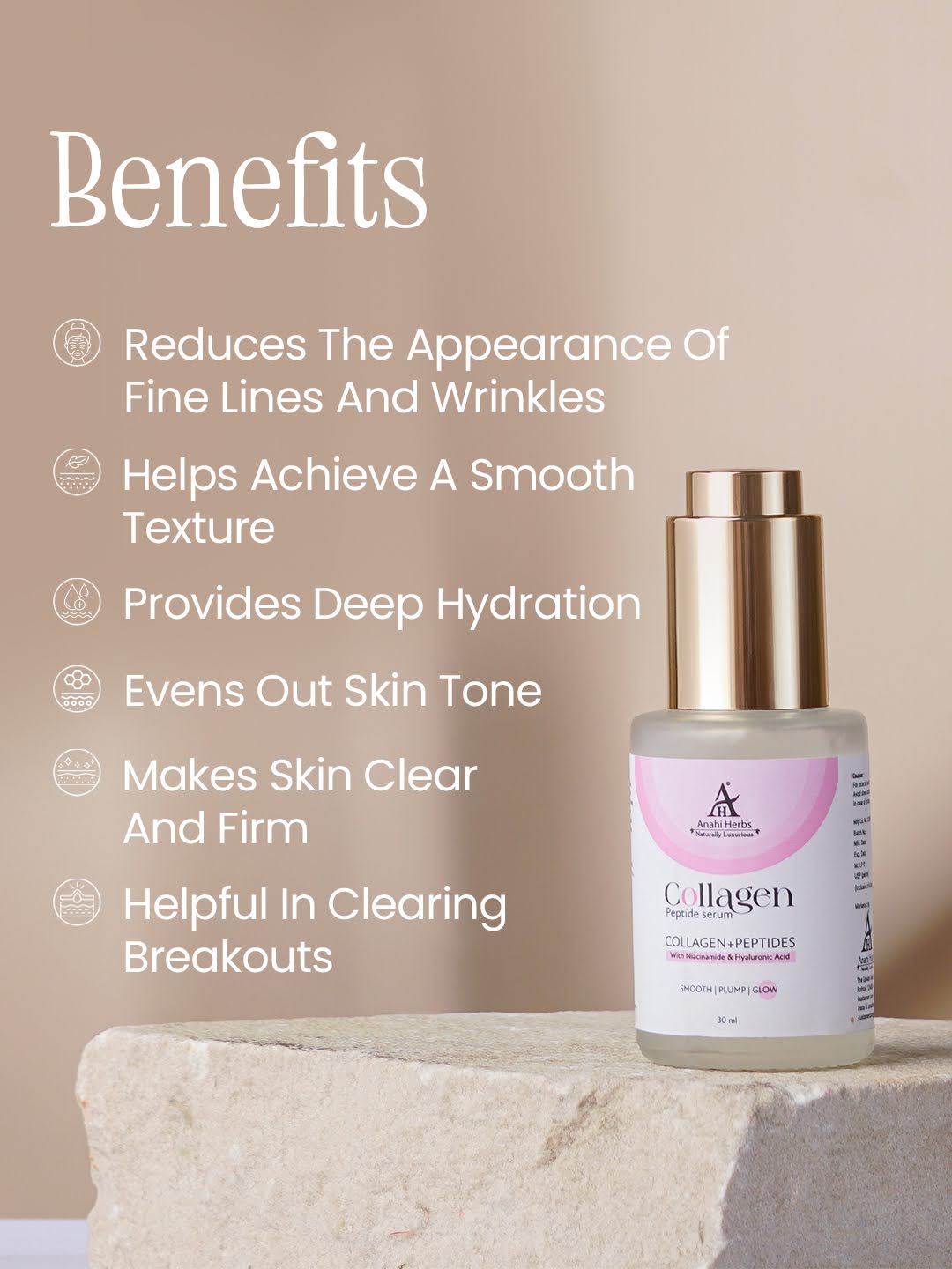 Collagen Peptide Serum - Anahiherbs