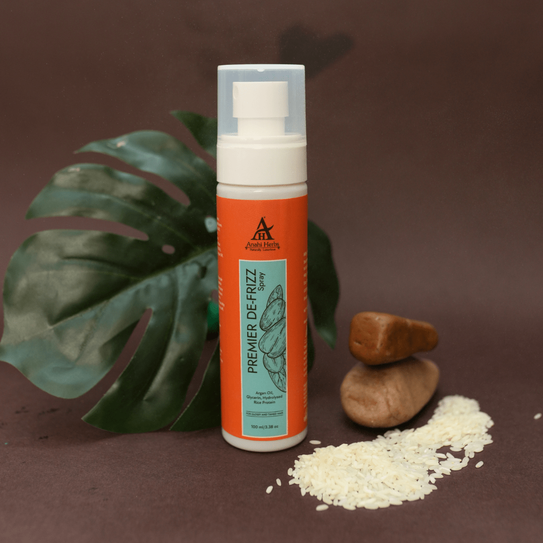 For Glossy and Tamed Hair - Premier De - Frizz Spray - Anahiherbs