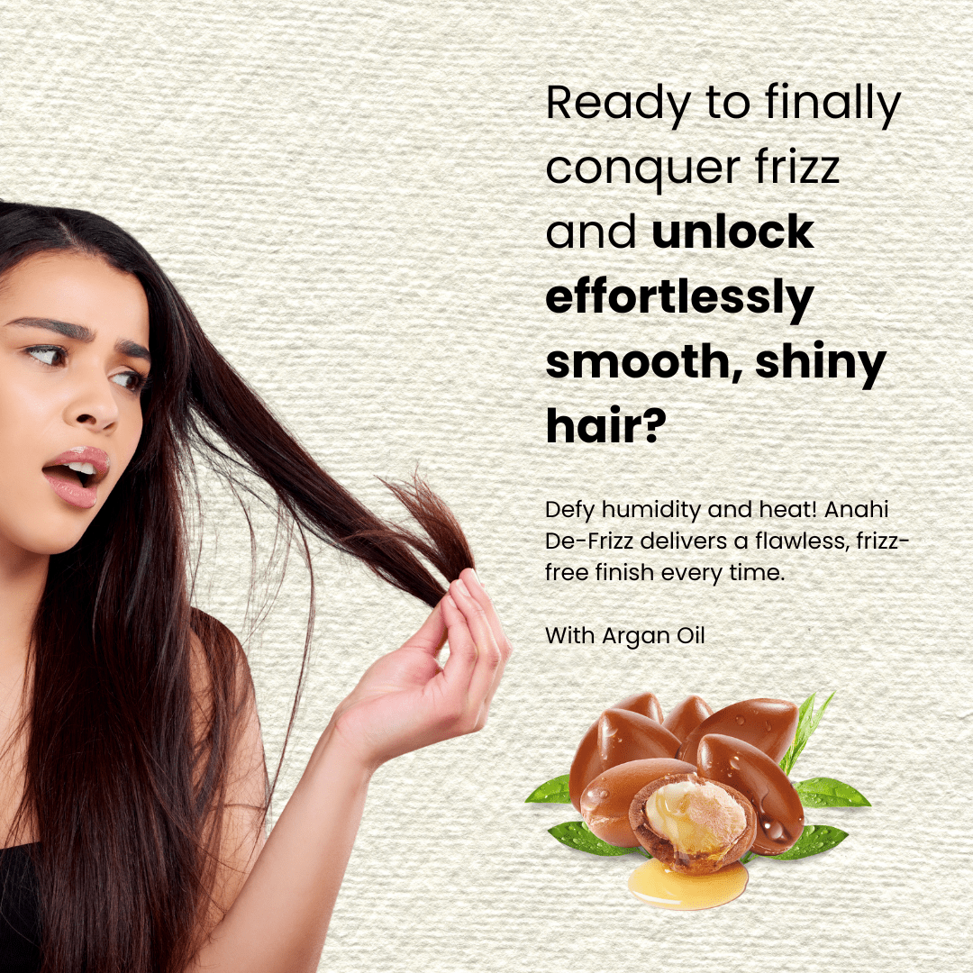For Glossy and Tamed Hair - Premier De - Frizz Spray - Anahiherbs