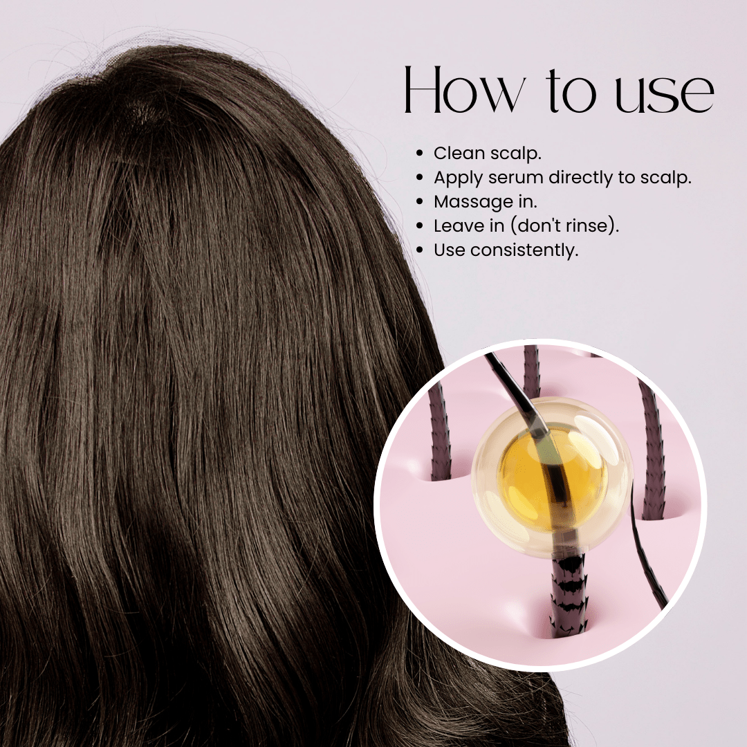 Helps Minimize Hair Fall - Hair growth serum - Anahiherbs