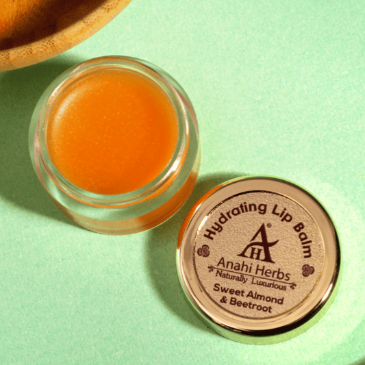 Hydrating Lip Balm – Sweet Almond and Beetroot - Anahiherbs