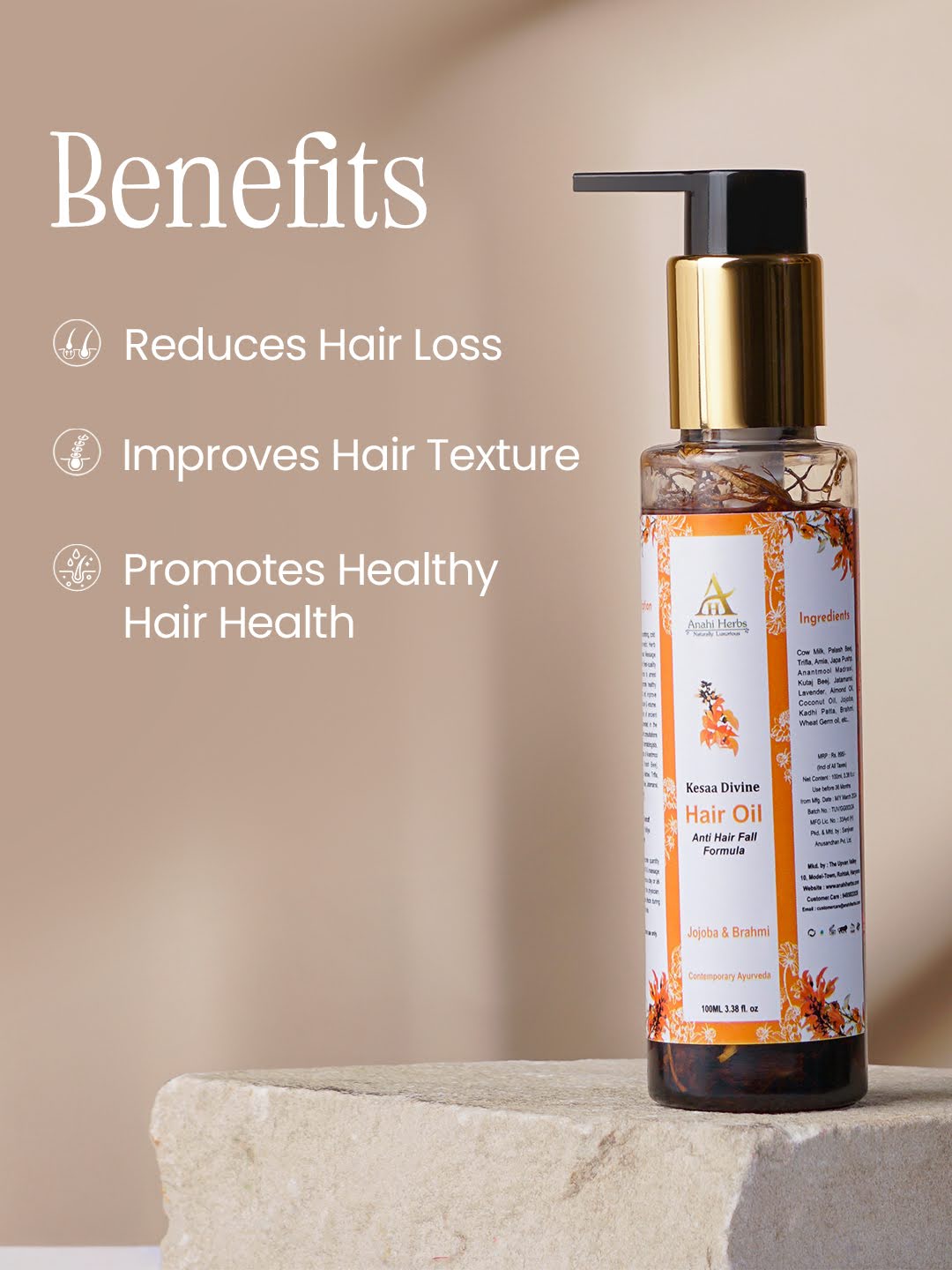 Kessa Divine Hair Oil - Anahiherbs