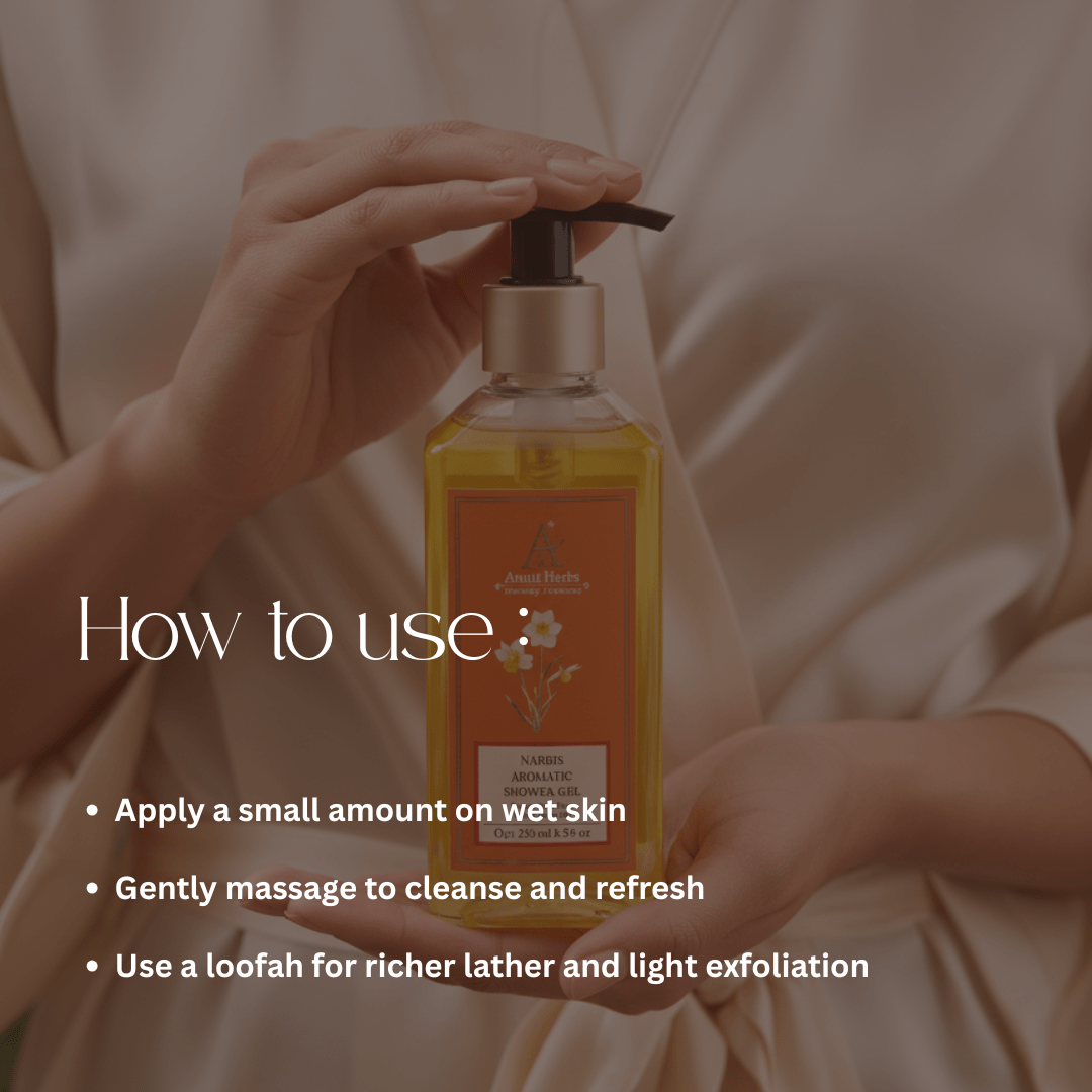 Nargis Aromatic Shower Gel - Anahiherbs
