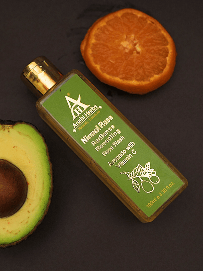 Nirmal Rasa - Radiance Revealing Face Wash, Avocado with Vitamin C - Anahiherbs