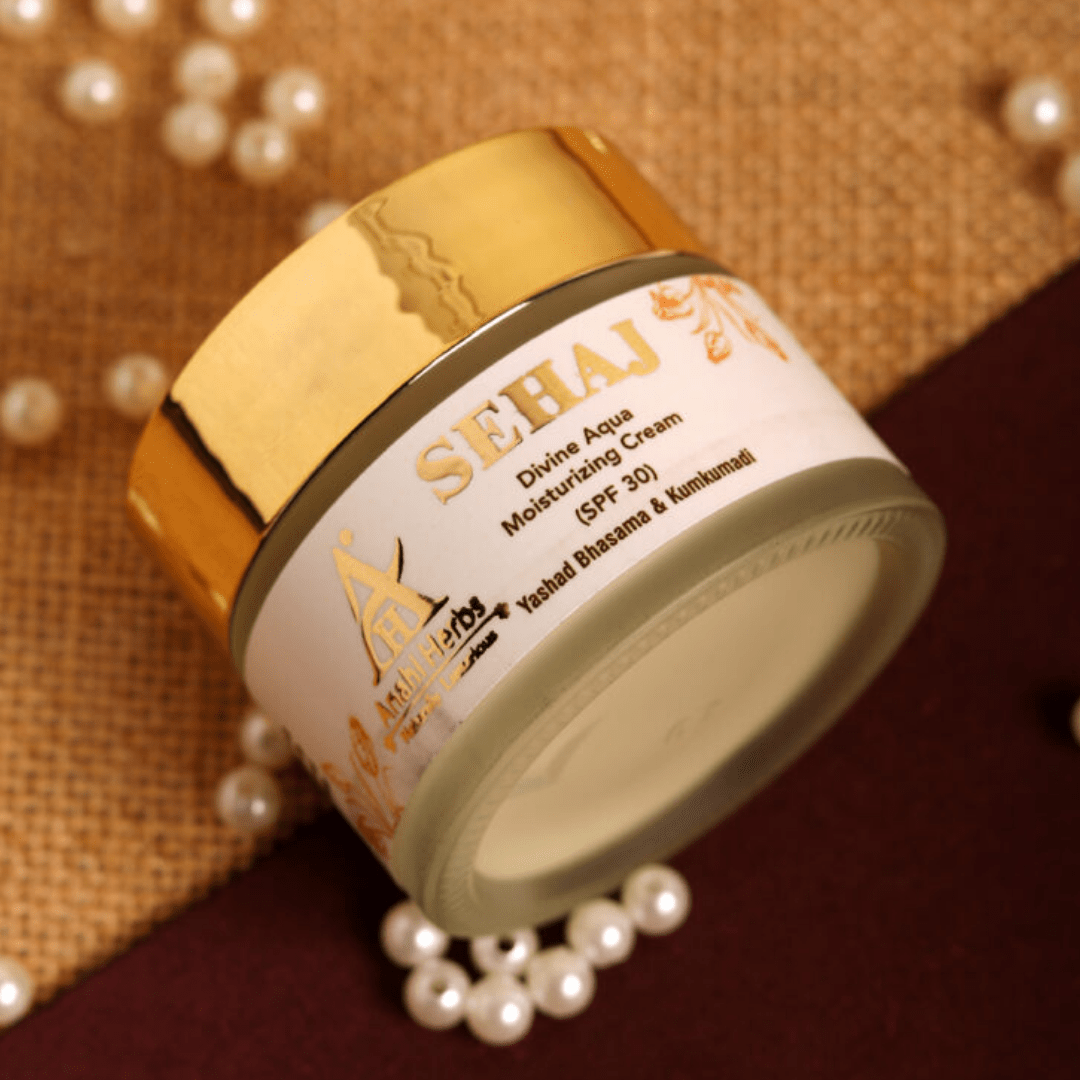 Sehaj - Divine Aqua Moisturizing Cream with with SPF 30 - Anahiherbs