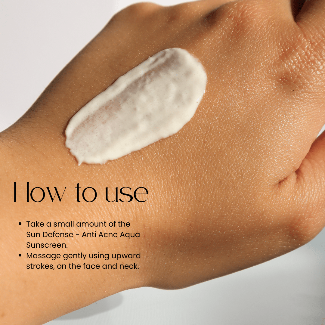Sun Defense - Anti Acne Aqua Sunscreen SPF30 - Anahiherbs