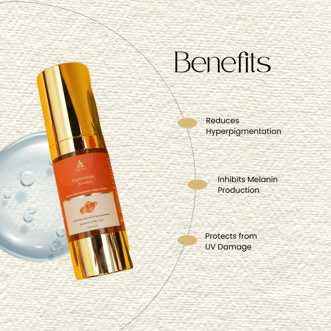 Visibly reduces Dark Spots & Hyperpigmentation - Pigmentation Serum - Anahiherbs